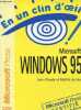 Microsoft Windows 95 - Collection en un clin d'oeil !. De Vos Maïthé et Jean-Claude