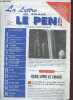 La lettre de Jean-Marie Le Pen bimensuel du front national n°195 2ème quinzaine avril 1994 - Actualités - les enjeux du 12 juin Bruno Mégret - ...