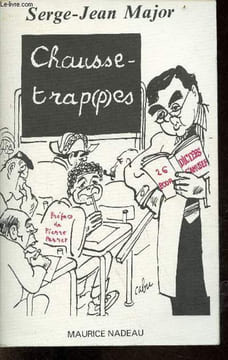 Chausse-trap(p)es - Vingt-six dictées amusantes comportant (presque) toutes les difficultés de la langue française - 3e édition.. Major Serge-Jean