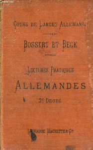 Lectures pratiques allemandes morceaux choisis et leçons de choses avec un choix des auteurs et un vocabulaire - Deuxième degré - 5e édition.