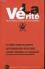 La vérité revue théorique de la IVe Internationale n°111 nouvelle série (n°717) septembre 2022 - La lutte contre la guerre est inséparable de la ...