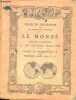 Cours de géographie - Le monde moins l'Europe et les colonies françaises - Classes de cinquième A et B et première année des écoles primaires ...