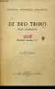 De deo trino pars analytica - Pontificia Universitas Gregoriana.. Lonergan Bernardo