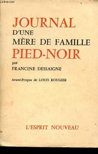 Journal d'une mère de famille pied-noir.