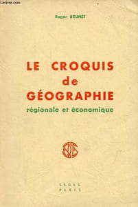 Le croquis de géographie régionale et économique.