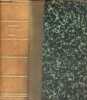 2 livres en 1 volumes : Cours d'histoire naturelle - Botanique - Anatomie et physiologie végétales Poussielgue 1893 + Zoologie anatomie et physiologie ...