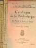 2 catalogues de ventes aux enchères - Catalogue de la bibliothèque de M.Ph.-L. de Bordes de Fortage - Première partie 14-22 nov.1924 + Troisième ...