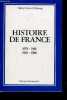 Histoire de France 1974-1981 / 1981-1988 Election présidentielle.. Giscard d'Estaing Valéry
