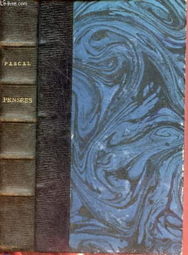 Pensées de Blaise Pascal suivies d'une nouvelle table analytique - Nouvelle édition.. Pascal Blaise