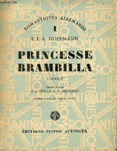 Princesse Brambilla caprice - Collection romantiques allemands n°1.