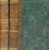 Oeuvres de J.J.Rousseau - 2 tomes (2 volumes) - Tome 5 : Nouvelle Héloise + Tome 6 : Emile - Nouvelle édition.. J.J.Rousseau