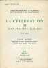 La célébration de Jean-Philippe Rameau 1764-1964 - Carnet critique supplément au numéro d'études musicologiques : Jean Philippe Rameau - Carnet ...