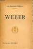 Weber - Biographie critique - Collection les musiciens célèbres.. Servières Georges