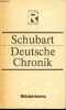 Deutsche chronik - Eine auswahl aus den jahren 1774-1777 und 1787-1791 - Taschen bucher n°173.. Friedrich Christian & Schubart Daniel
