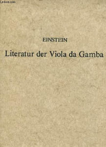 Zur deutschen Literatur für der Viola da Gamba.