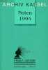 Bestandsverzeichnis noten 1994 (ergänzungsband) Archiv Frau und Musik, Kassel.. Collectif