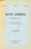 Société linnéenne de Bordeaux tome 101 n°2 1964 - Actes - Etude minéralogique des principales formations détritiques du paléogène Aquitain par ...