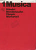 Musica n&deg;1 januar februar 1985 - H&auml;ndel Mendelssohn Chopin Werturteil.. Collectif