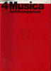 Musica n&deg;4 juli august 1980 - Auff&uuml;hrungspraxis.. Collectif