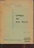 Annales du centre r&eacute;gional de documentation p&eacute;dagogique de Poitiers - G&eacute;ologie des Deux-S&egrave;vres - mars 1966.. Collectif