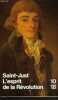 L' ESPRIT DE LA REVOLUTION. SAINT JUST