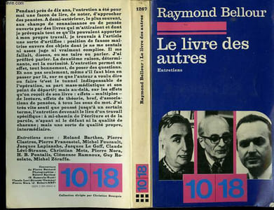 LE LIVRE DES AUTRES-ENTRETIENS.