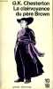 CLAIRVOYANCE DU PERE BROWN. CHESTERTON GILBERT KEITH
