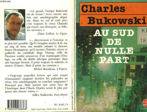 AU SUD DE NULLE PART. BUKOWSKI CHARLES