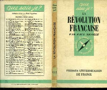 Que sais-je? N° 142 La Révolution Française