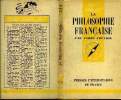 Que sais-je? N° 170 La philosophie française. Cresson André