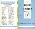 Que sais-je? N° 172 Histoire de l'aviation. Petit Edmond