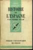 Que sais-je? N° 275 Histoire de l'Espagne. Vilar Pierre