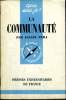 Que sais-je? N° 428 La communauté. Néra Gilles