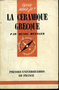 Que sais-je? N° 588 La céramique grecque