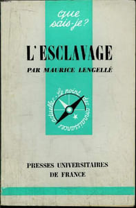 Que sais-je? N° 667 L'esclavage