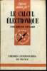 Que sais-je? N° 882 Le calcul électronique. Renard Bruno