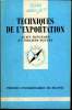 Que sais-je? N° 889 Techniques de l'exportation. Dangeard Alain-L. et Pontet Philippe