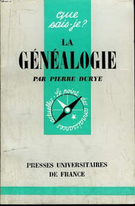 Que sais-je? N° 917 La généalogie