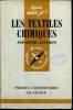 Que sais-je? N° 1003 Les textiles chimiques. Agulhon Henri