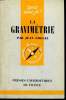 Que sais-je? N° 1030 La gravimétrie. Goguel Jean