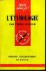 Que sais-je? N° 1122 L'étymologie. Guiraud Pierre