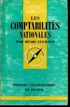 Que sais-je? N° 1165 Les comptabilités nationales. Culmann Henri