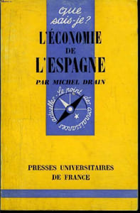 Que sais-je? N° 1321 L'économie de l'Espagne