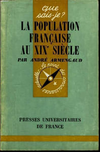 Que sais-je? N° 1420 La population française au XIXe siècle
