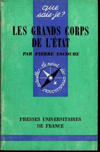 Que sais-je? N° 1437 Les grands corps de l'Etat
