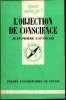 Que sais-je? N° 1517 L'objection de la conscience. Cattelain Jean-Pierre