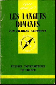 Que sais-je? N° 1562 Les langues romanes