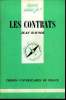 Que sais-je? N° 1677 Les contrats. Hauser Jean