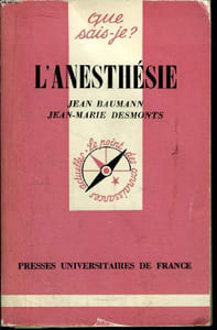 Que sais-je? N° 1766 L'anesthésie