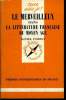 Que sais-je? N° 1938 Le merveilleux dans la littérature française du Moyen Age. Poirion Daniel